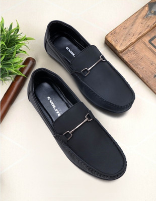 Evolite Loafers For Men(Black , 9)