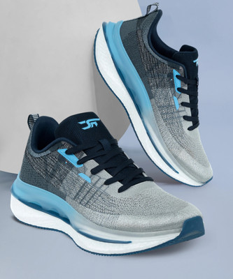 RED CHIEF FASTFEET Stylish Lace-Up Running Sports Shoes Casuals For Men(Grey, Blue , 7)