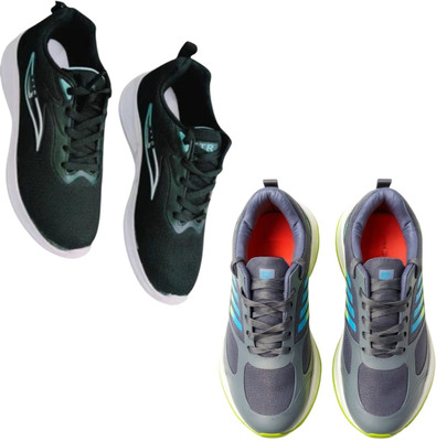 Plama Stylish Casual Shoes for Men – Perfect for Daily Wear Casuals For Men(Black, Grey , 9)