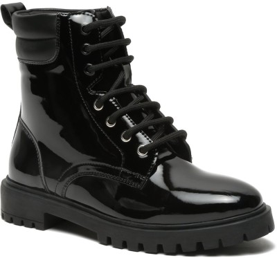 Bruno Manetti AVI-303-P-Black Boots For Women(Black)