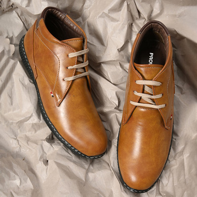 PROVOGUE Boots For Men(Tan , 9)