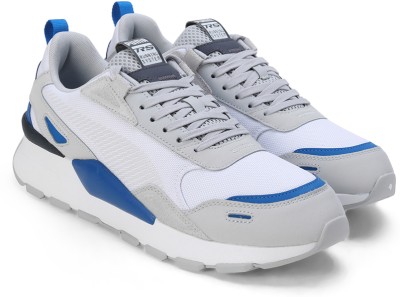 PUMA RS 3.0 Suede Sneakers For Men(White)