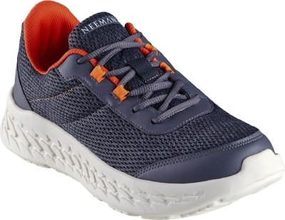 Neeman's Relaxed Sporties Sneakers Casual Shoes For Men | Comfortable, Stylish & Premium Sneakers For Men(Grey, Orange)