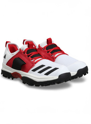 ADIDAS Cricup 23 M Cricket Shoes For Men(White , 8)