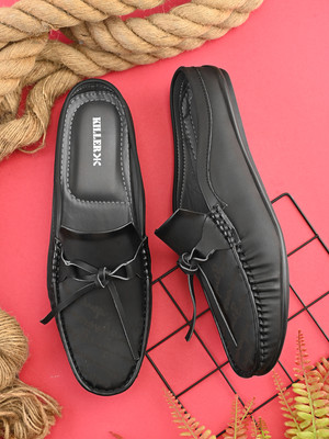 KILLER Men's SS24 3067 Casual Loafers Loafers For Men(Black , 9)