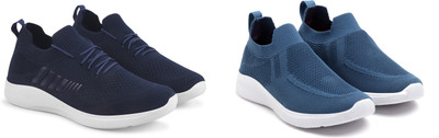 Face Stylish Sports Shoes for Men – Ideal for Running, Gym & Training Sneakers For Men(Blue, Blue , 8)