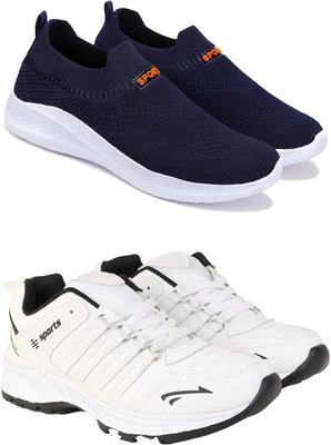 Pennen Casuals For Men(Blue, White , 9)