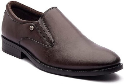 Michael Angelo Slip On For Men(Brown , 7)