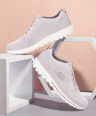 Skechers GO WALK TRAVEL - RAD Walking Shoes For Women(Purple , 2)