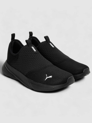 PUMA Melanite Slip on Sneakers For Men(Black , 8)