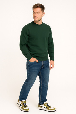 Partner Men’s Pure Leather Casual Sneakers with Strap | Olive Green & White Sneaker Sneakers For Men(Olive, White , 7)