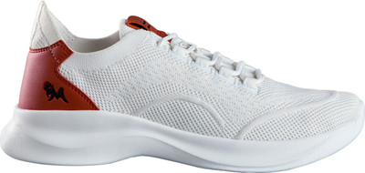 Neemans The Knit Strides Sneakers For Men(White , 8)