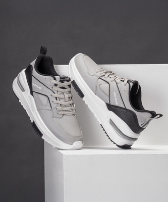 RED TAPE Lifestyle Sneaker Shoes for Men | Classic Rounded Toe, Soothing Insole Sneakers For Men(Grey , 10)