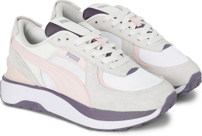 PUMA Cruise Rider Satin Wns Casuals For Women(White , 5)