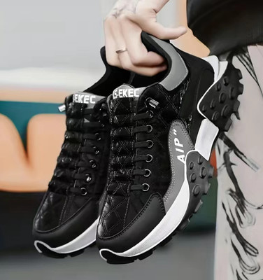 Roamra Casual Sneakers Colourful Outdoor Shoes For Boys Nad Men Running Shoes For Men(Black , 6)