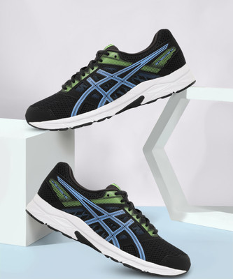 Asics GEL-CONTEND 5B Running Shoes For Men(Black , 11)
