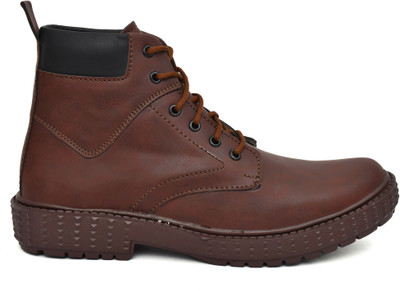 KILLER Brown Casual Boots For Men Boots For Men(Brown , 6)