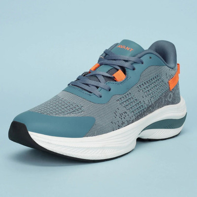 AVANT Crossrun Running Shoes Enhanced Cushioning Superior Grip Lightweight High Running Shoes For Men(Blue , 6)