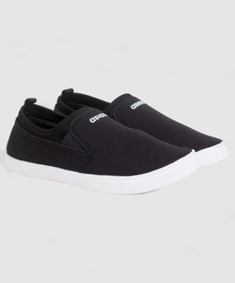 asian Slip On Sneakers For Men(Black , 7)