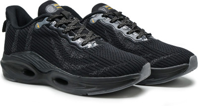 asian Titan-02 Gym,Sports,Training,Stylish With Extra Comfort Running Shoes For Men(Black, Grey , 6)