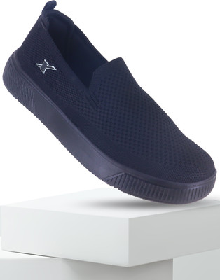 Sparx SM 9095 | Stylish, Comfortable | Slip On Sneakers For Men(Black, Black , 10)