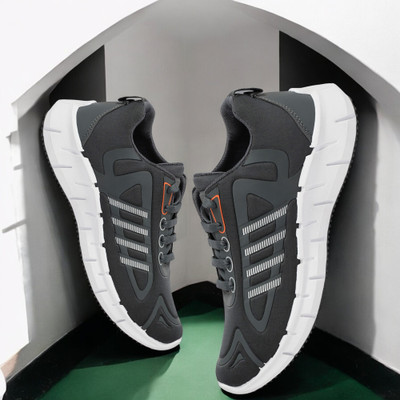 Free Kicks Sneakers For Men(Grey , 8)