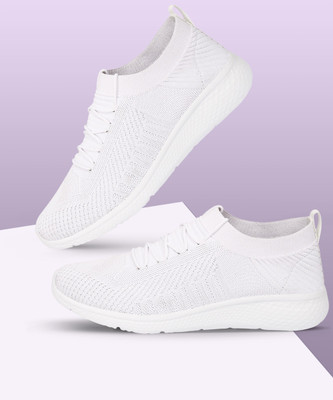 M7 By Metronaut 22509-Full White Running Shoes For Men(White , 7)