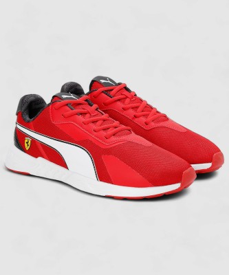 PUMA Ferrari Tiburion Sneakers For Men(Red)