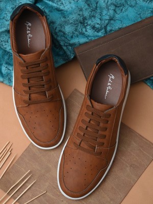 Mast & Harbour Sneakers For Men(Tan , 11)