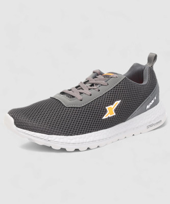 Sparx SM 414 Running Shoes For Men(Grey, Orange , 9)