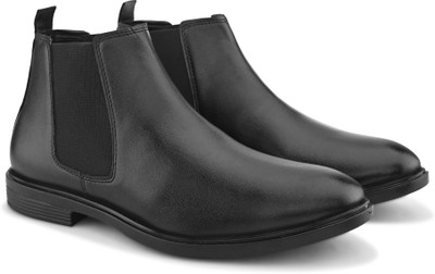 Roadster Boots For Men(Black , 8)
