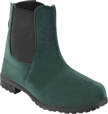 SPPIF Boots For Women(Green , 4)