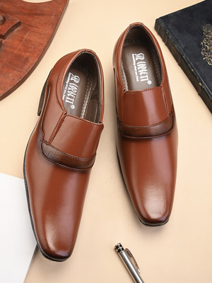 SiR CORBETT Slip On For Men(Tan , 9)