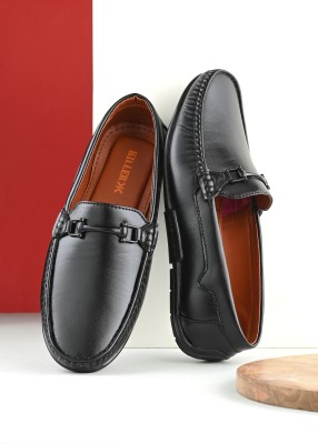 KILLER KL8050 Lightweight Comfort Summer Trendy Premium Stylish Loafers For Men(Black)
