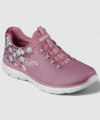 Skechers SUMMITS-PERFECT BLOS Sneakers For Women(Purple , 4)