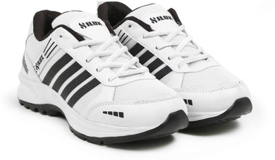 PU Grand Unique Attractive Hiking & Trekking Shoes For Men(White , 6)
