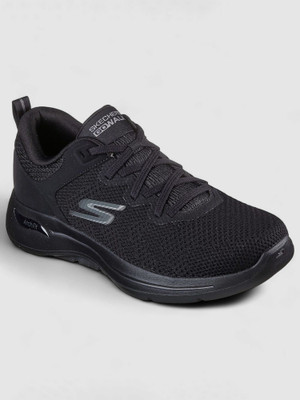 Skechers GO WALK ARCH FIT - CLINTON Walking Shoes For Men(Black , 6)