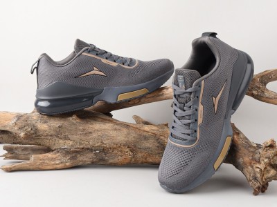 JQR Running Shoes For Men(Grey, Beige)