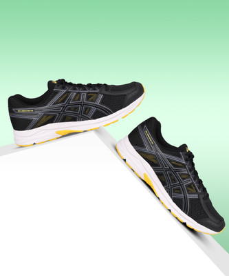 Asics GEL-CONTEND 4B Running Shoes For Men(Black , 8)