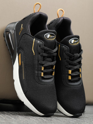 Abros Kyle Running Shoes For Men(Black , 10)
