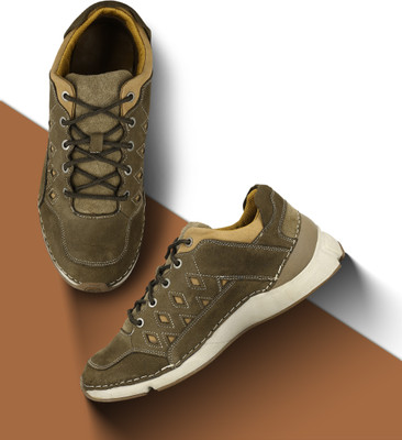 WOODLAND Casuals For Men(Green , 7)