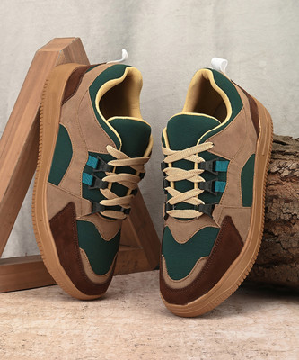 Roadster Colorblocked Party Wear Casual Sneakers For Men(Multicolor , 6)