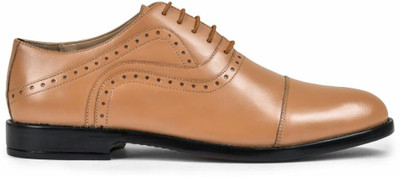 dumanera Ralph Brogues For Men(Tan , 10)