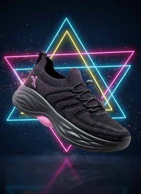 Abros JODI Running Shoes For Women(Black , 6)