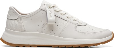 CLARKS Sneakers For Women(Off White , 6)