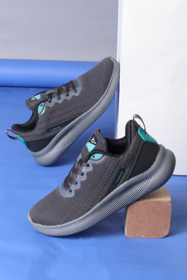 Abros ORBIT-PRO Running Shoes For Men(Grey , 9)