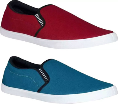BRUTON Combo Pack of 2 Casual Shoes Sneakers For Men(Multicolor , 9)