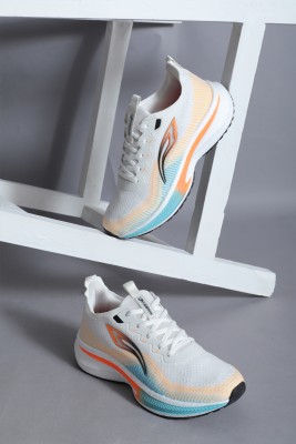 Abros PLEX-ON Running Shoes For Men(Off White , 6)