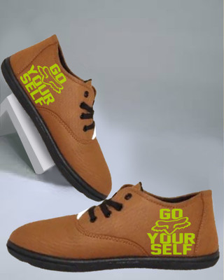 KANEGGYE CASUALS FOR MEN & KIDS Casuals For Men(Tan, Olive , 8)