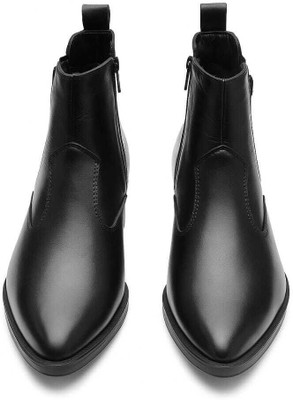 NAQSHHIDE ANCKLE BOOTS Boots For Men(Black , 8)